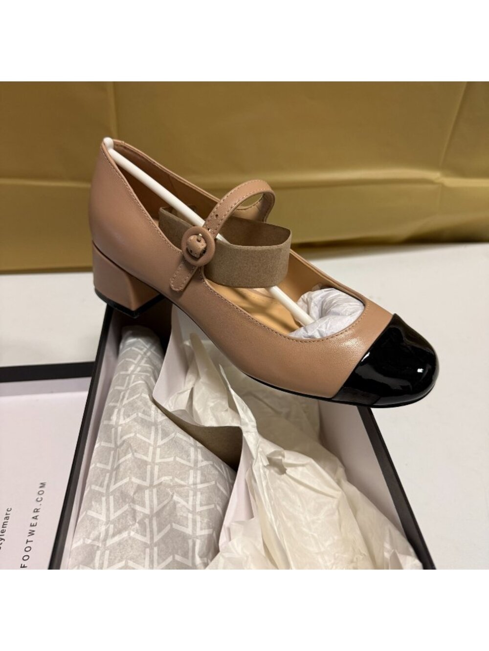Marc Fisher LTD Women's Marla Pump Light Natural 110 Size 5 New - Picture 2 of 9